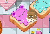 Gummy Sandwich Pink Animated
