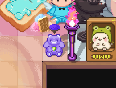 Pixelated Space Teddy 🚀 Animated