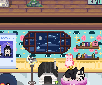 Japanese Window at night 🌙 Animated